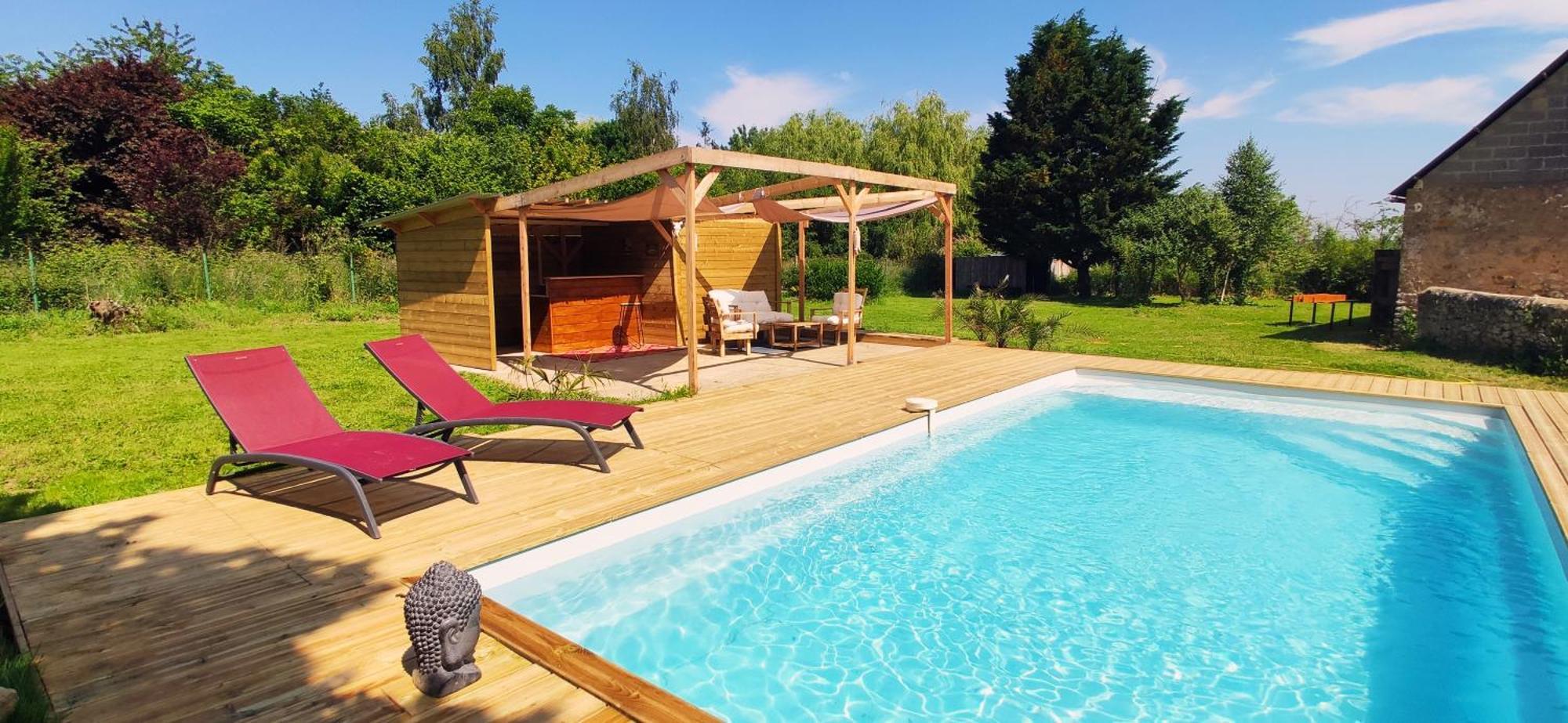Gite Du Bois Richer 4 Etoiles Avec Piscine Fougeré エクステリア 写真